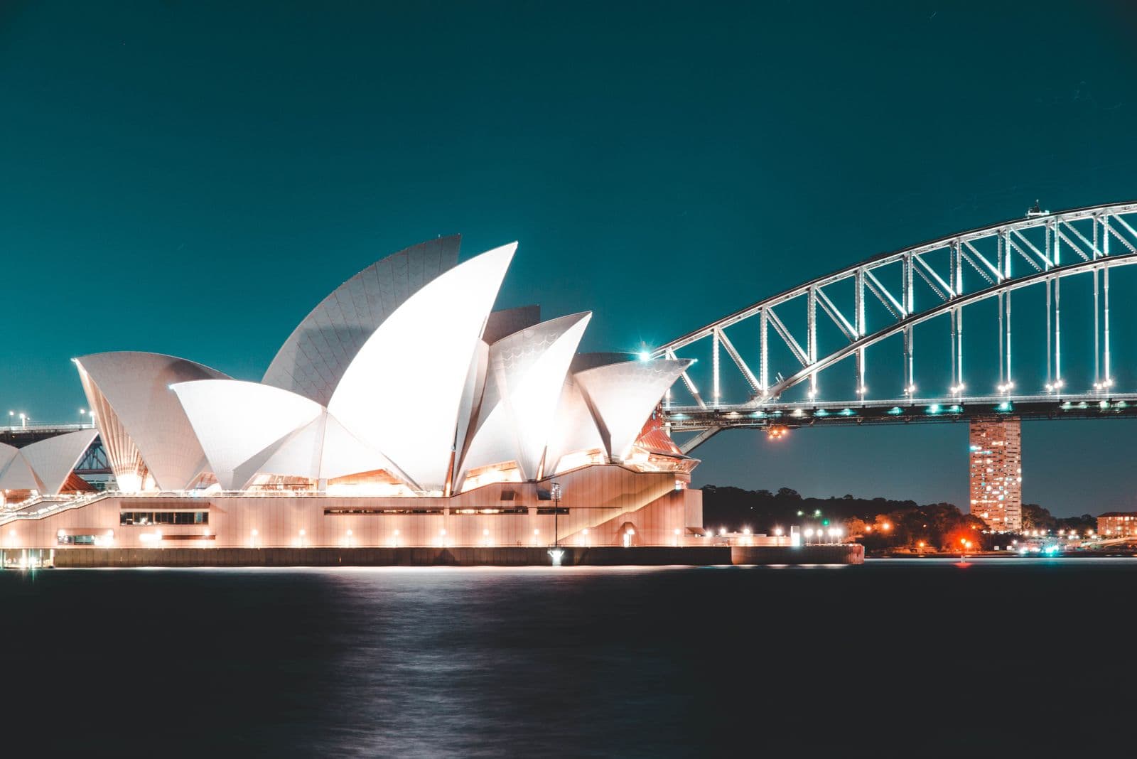 Harbour city lights at dusk — Newcastle nightlife register