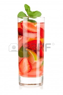 6221712 cocktail collection strawberry mojito with lime and mint isolated on white background Christmas cocktails